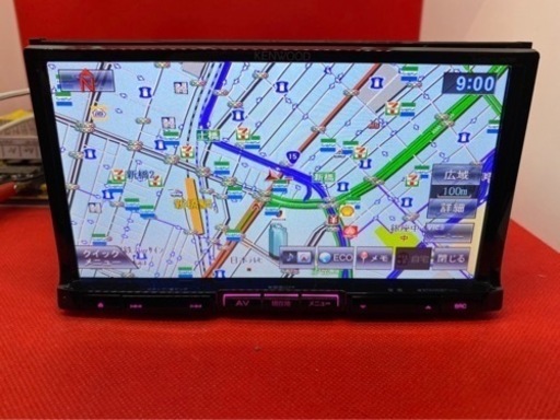 KENWOOD 上級　MDV-L500 フルセグ　新品バックカメラ付　フルセット し-10
