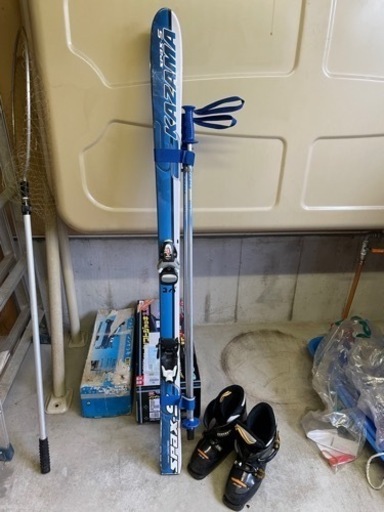 ジュニアスキー カザマ 3点セット KAZAMA カザマ ジュニアスキーセット