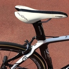 ロードバイク　クォータ・カルマ➕カーボンホイルの画像