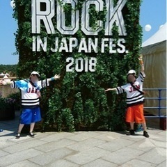 ロッキン 13日　同行者 - 友達