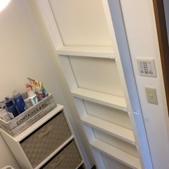 賃貸でもできるつっぱり棒タオルラック