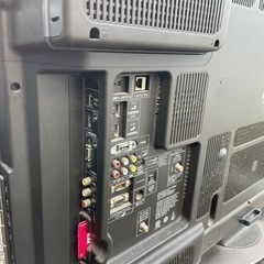 SHARPテレビ40型（2010年）Blu-ray 内蔵型TVの画像
