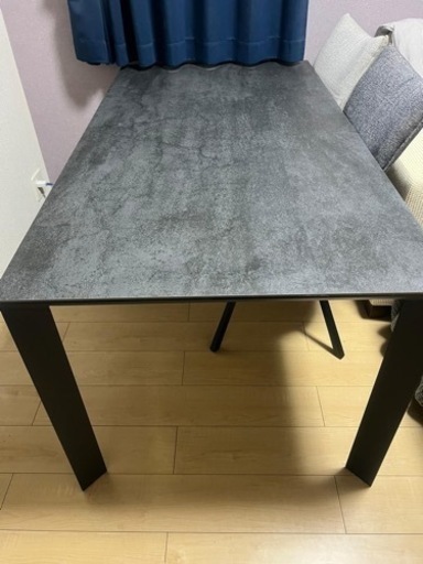 セラミック天板 165cm チェア4脚組