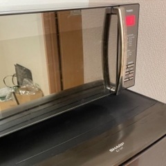 SHARP冷蔵庫&TWINBIRD電子レンジの画像
