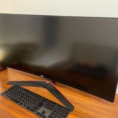 終了しました：LG 34型モニターLG ゲーミング モニター ディスプレイ 34UC70GA-B 34インチ/21:9 曲面 ウルトラワイド/IPS非光沢/144Hz/FreeSync/DisplayPort×1,HDMI×2/高さ調節対応