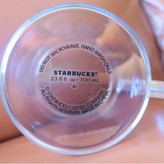スターバックス　オーロラ グラス 耐熱グラスマグラスター700mlの画像