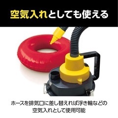 新品　カークリーナー 車用掃除機 強力吸引 空気入れ　ホコリ 車用12Vの画像