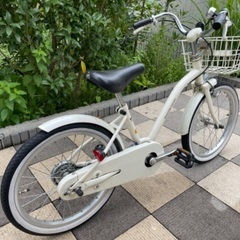 女の子様18インチ自転車　補助輪あります