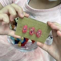 子供ネイル教室スタート！の画像