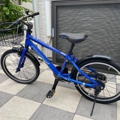 男の子用18インチ自転車　補助輪付の画像