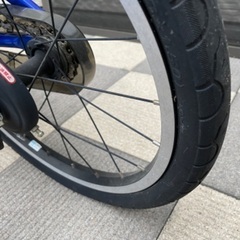 男の子用18インチ自転車　補助輪付の画像