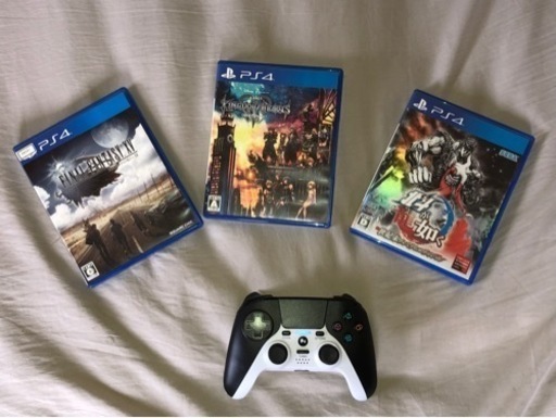 ps4 500G ソフト4本付　完動品　（良くお読み下さい、欠品有り）