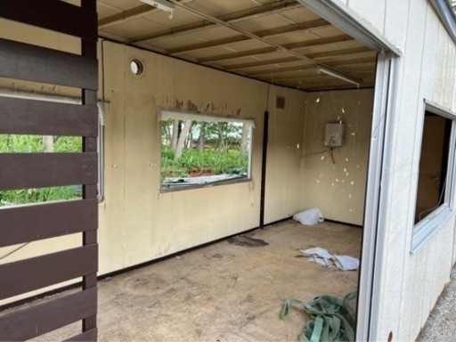 格安！プレハブ スーパーハウス 7.2M 現状販売