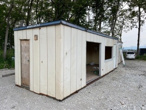 格安！プレハブ スーパーハウス 7.2M 現状販売