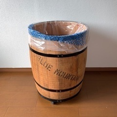 コーヒー豆樽風ゴミ箱【使い方は色々】※近くまで引き取り希望の画像