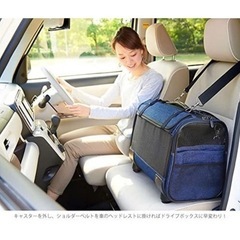 試乗のみ【2万7千円相当】ペットキャリー 小型犬/中型犬の画像