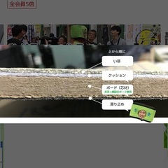 置き畳　ユニット畳　6枚有りますの画像