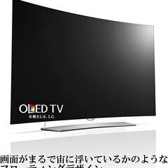 65V型 有機EL テレビ 65EG9600 4K 　2015年モデル　外付けHDD裏番組録画対応