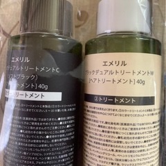 新品未使用未開封　エメリル　オイル　カラートリートメント（ソフトブラック）の画像