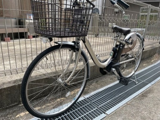 Panasonic 電動自転車　ビビL ウォームシルバー