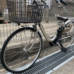 Panasonic 電動自転車　ビビL ウォームシルバー