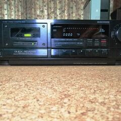 カセットデッキ　ビクター TD-R631　ジャンク品　価格：0円の画像