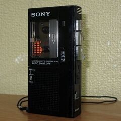 【平日取りに来ていただける方】SONY★マイクロカセットコーダー...