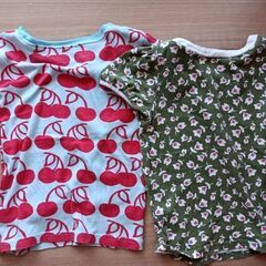 Old Navy 　綿100%Tシャツ2枚　2-3Tの画像