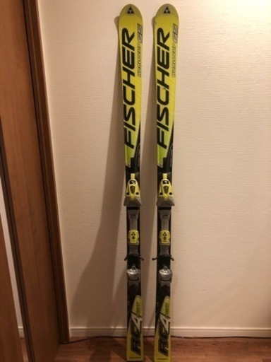 フィッシャー FISCHER スキー 板 175 ビンディング付き