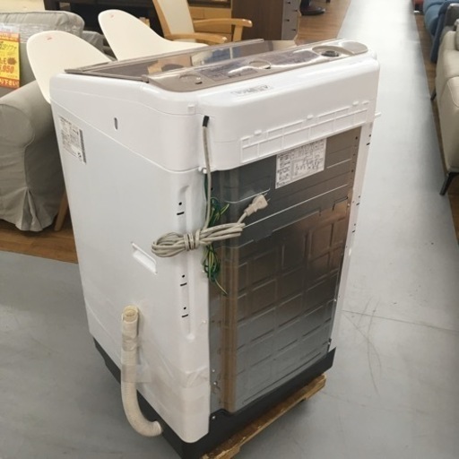 S369 日立 全自動洗濯機 ビートウォッシュ 8kg ホワイト BW-V80B⭐動作確認済⭐クリーニング済