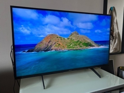 【受け渡し決定済み】SONY 43インチ 液晶テレビ ブラビア KJ-43X8000H  4Kチューナー 内蔵 Android TV【2021年製】
