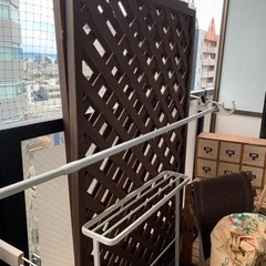 ベランダ　ガーデンラティス　２枚