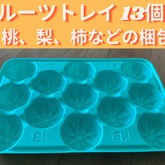 フルーツトレイ 13個用   1枚50円（在庫144枚）