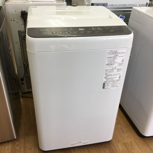 ★180日間長期保証★ パナソニック 全自動洗濯機 6.0kg 年式2021 動作確認／クリーニング済み KJ718