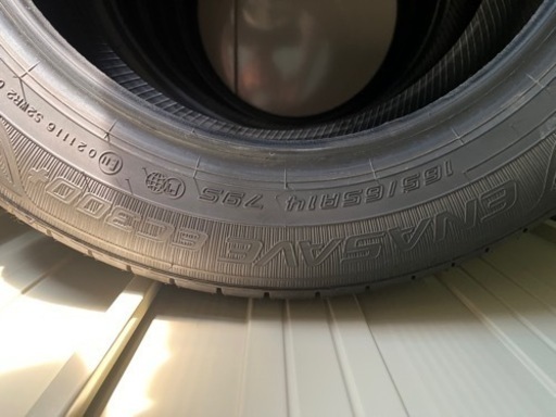ほぼ新車外し 2022年製 DUNLOP ENASAVE 165/65R14 14インチ  4本 ルーミー トール ブーン
