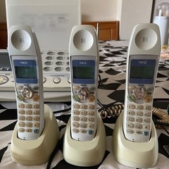 NEC SPX-30(普通紙FAX) 子機３台付
