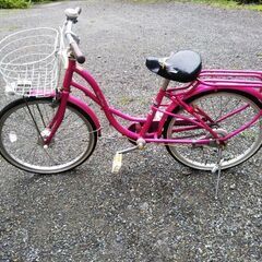 【受け渡し決定】子ども用自転車  ピンク色 メゾピアノ