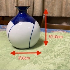 白山陶器　ねじり梅　徳利の画像