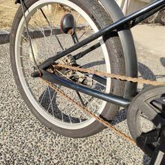 折りたたみ自転車（お話中）の画像
