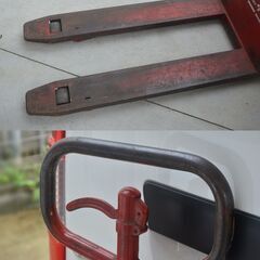 激安 先着順♪ ニチユ ハンドリフト 1500kg パレットトラック 1.5tまで 日本輸送機㈱ PT15S-18-107 【227】の画像