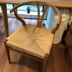 （購入者決定）ダイニング　テーブル　Yチェア　チェア　椅子　セット　美品の画像