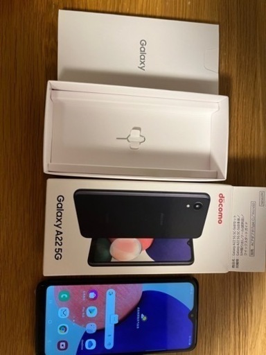 Galaxy A22 5G ブラック 64 GB docomo