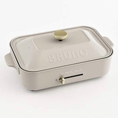 ブルーノ ホットプレート たこ焼き器 グレージュ