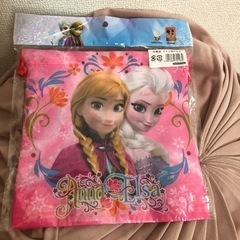 アナと雪の女王　巾着袋の画像