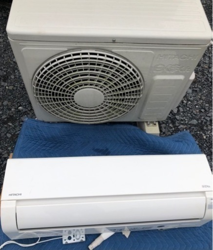 6畳用　中古エアコン　日立製