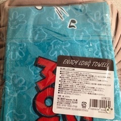 ミッキーマウスロングタオルの画像