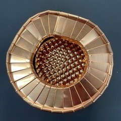 銅製 丸垂木小口錺の画像