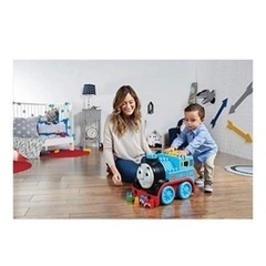 トーマスメガブロック　入れ物　車にもの画像