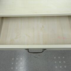 ドレッサー　化粧台　三面鏡　スツール付き　モノ市場半田店131の画像