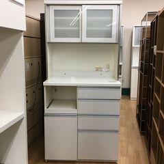 ス*カ様 パモウナ　食器棚　900　ホワイト ス*カ様 パモウナ 食器棚 900 ホワイト 食器棚 / キッチンボード